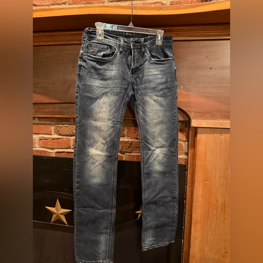 Buffalo David Bitton Dark Wash Slim Jeans